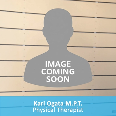 Physical Therapist Kari Ogata